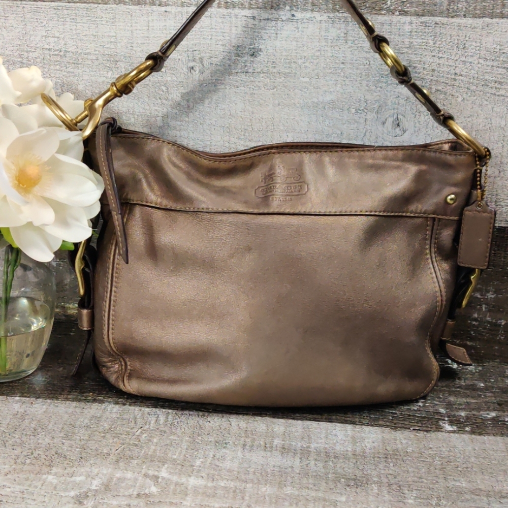 Coach leather handbag